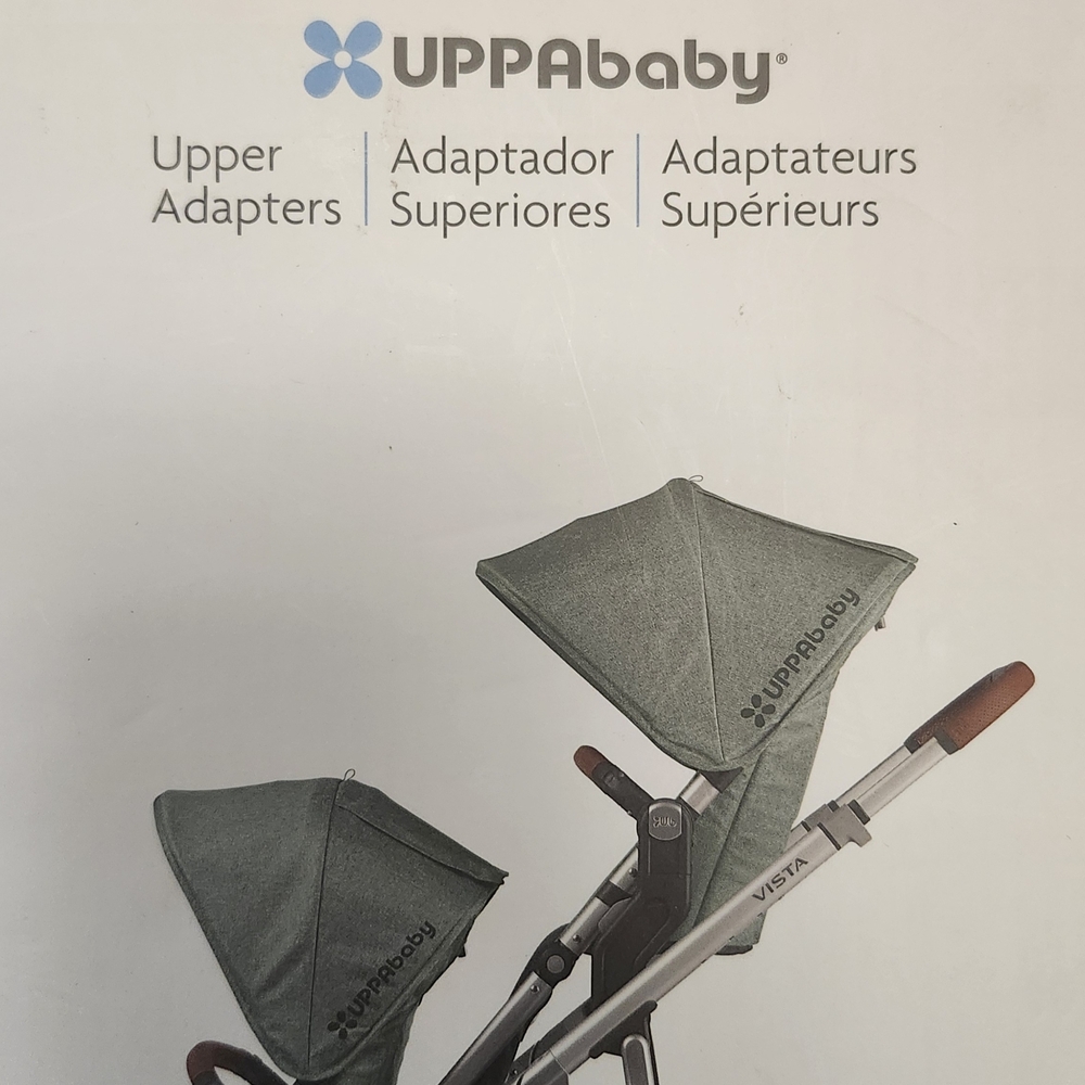 NIB - UPPAbaby Vista V2 & Vista 2015 Stroller Upper Adapters - Picture 5 of 7